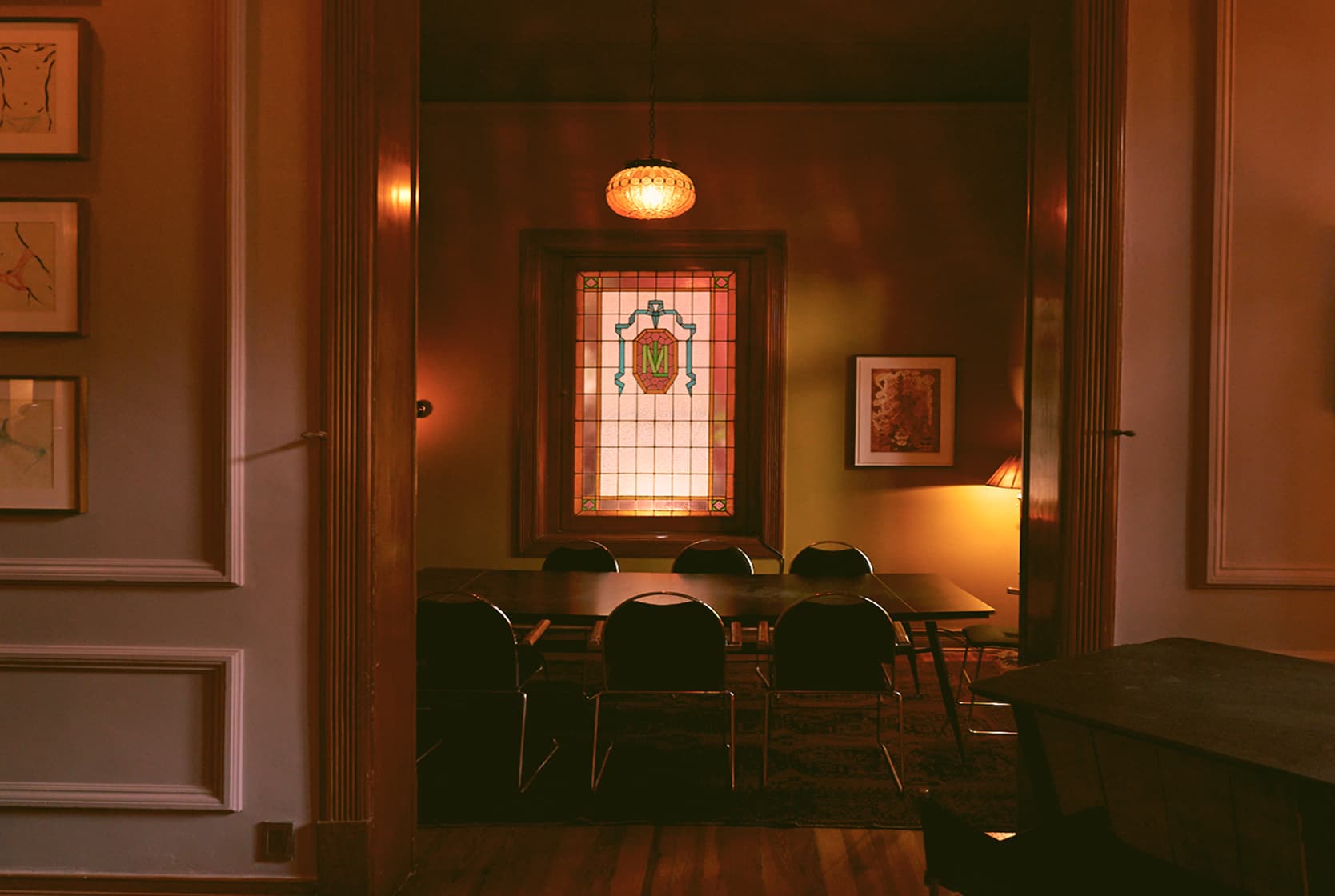 Salón interior de Casa Margarita